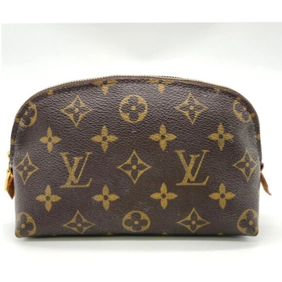 LOUIS VUITTON Monogram Pochette Cosmetic Pouch W/Dust Bag 125-092425 - Picture 2 of 12
